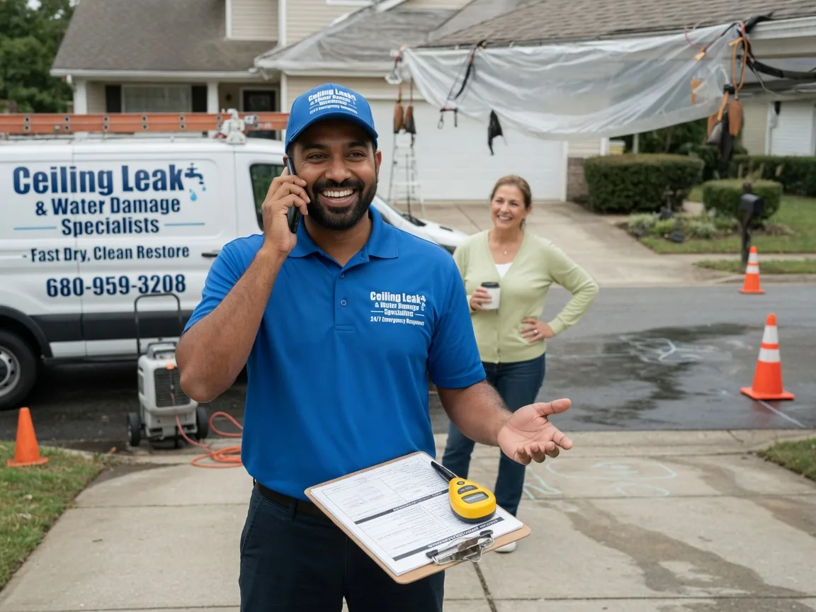 Ceiling Leak Cleanup Dyersburg, TN FAQs